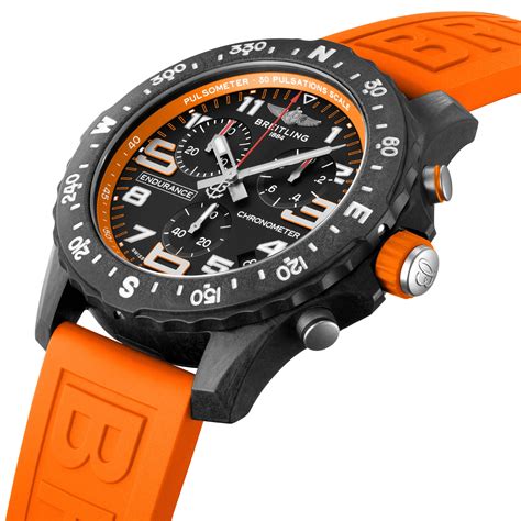 breitling endurance orange|breitling endurance pro 44mm white.